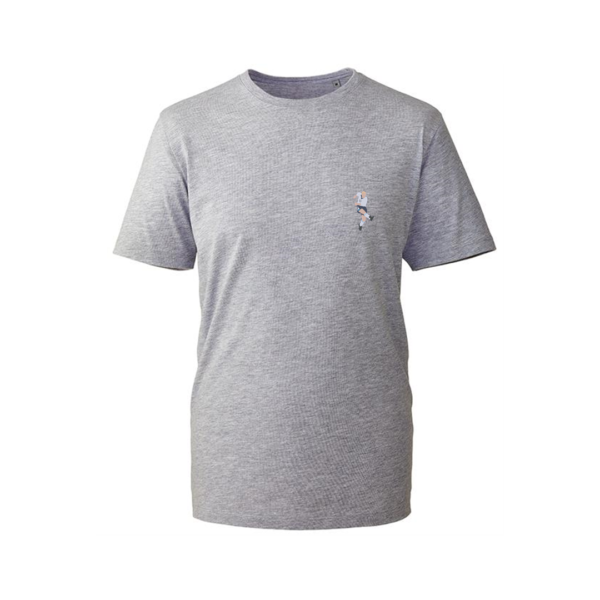 Paul Gascoigne Grey Crew Neck Tee