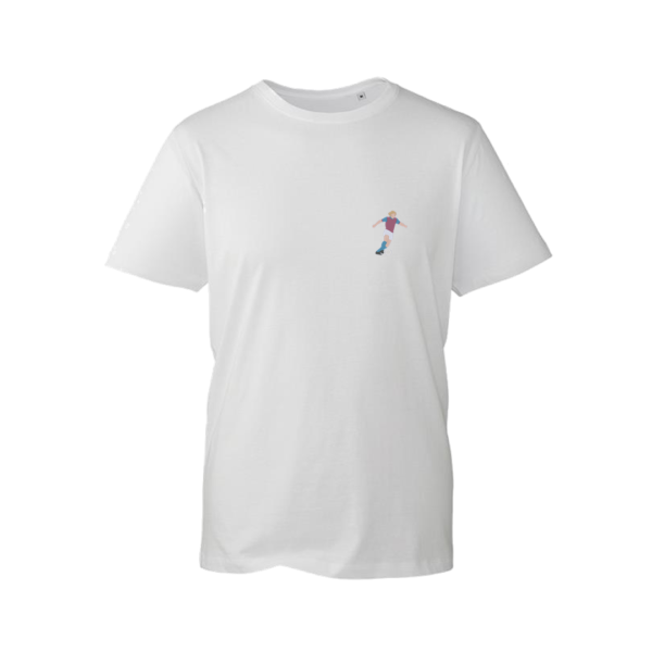Bobby Moore White Crew Neck T-Shirt