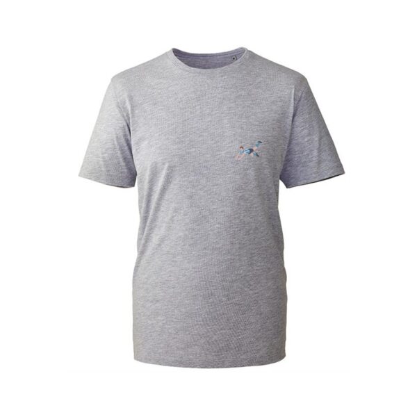 Keith Houchen Grey Crew Neck T-Shirt