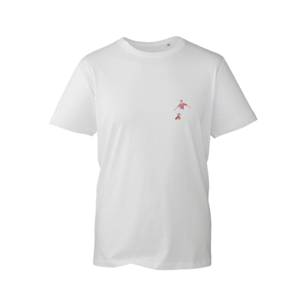 Stanley Matthews White Crew Neck T-Shirt