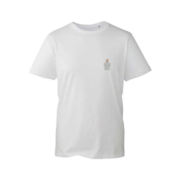 Pep Guardiola White Crew Neck T-Shirt